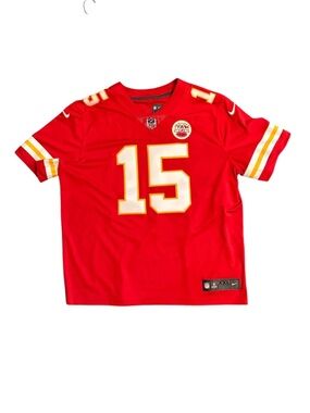 Patrick Mahomes Kansas City Chiefs Nike On Field Dri-Fit Jersey Red AFL Patch